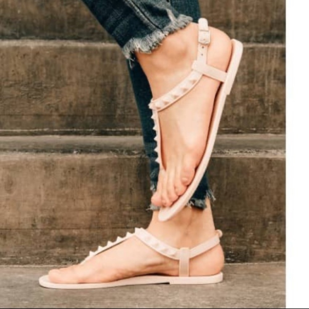 NanaMacs Studded Sandals